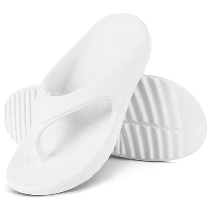 Men's orthopedic flip-flops with arch support