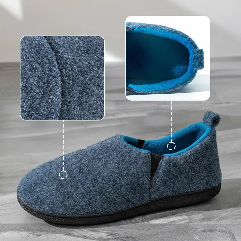 Warm cotton house slippers