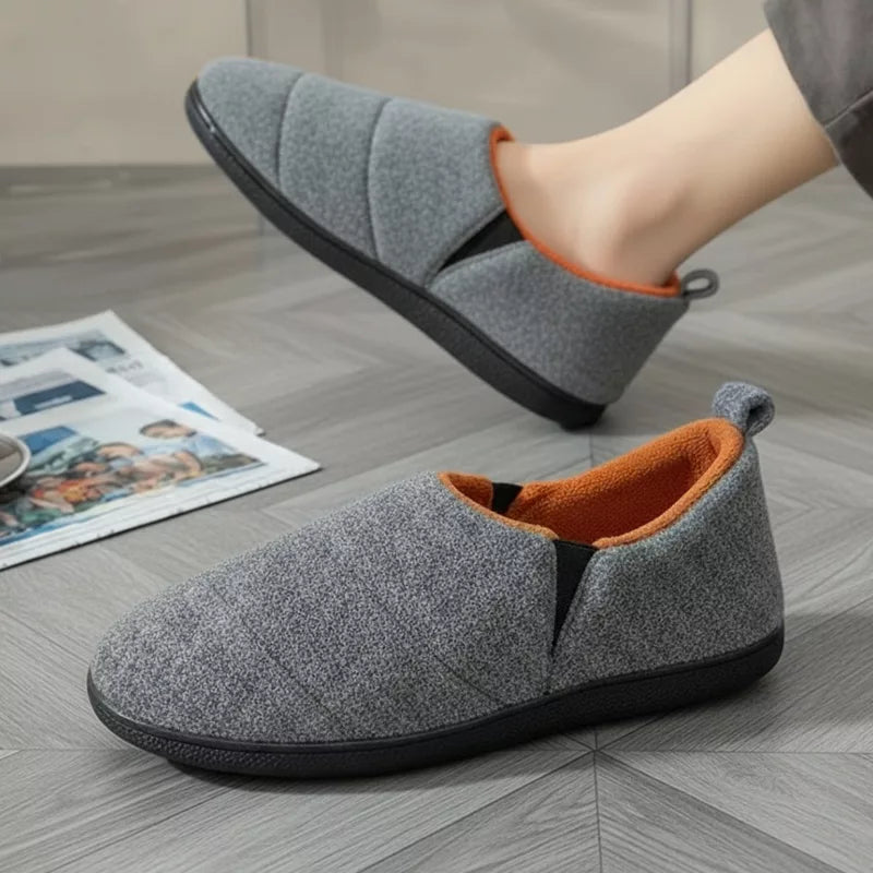 Warm cotton house slippers