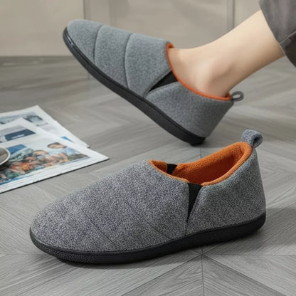 Warm cotton house slippers