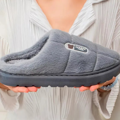 Warm House Slippers with Thick Sole
