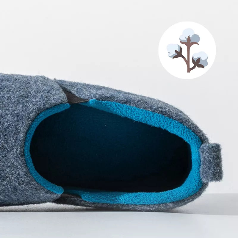 Warm cotton house slippers