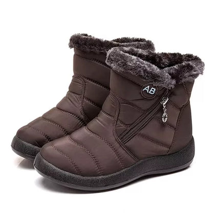 Soft Plush Winter Ankle Boots for Women